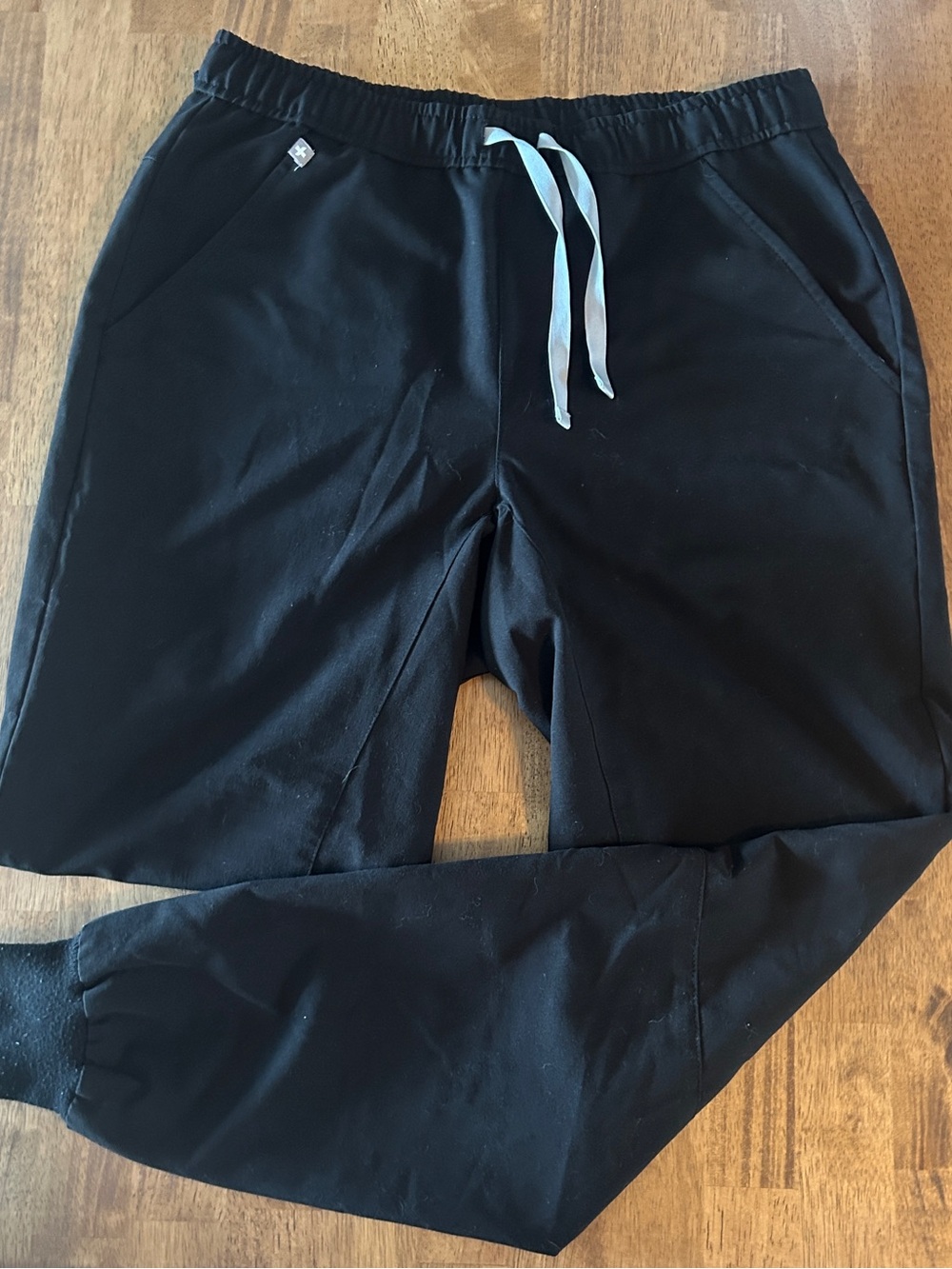 FIGS Technical Collection Zamora Black Women’s Medical Scrub Jogger Pants Size S